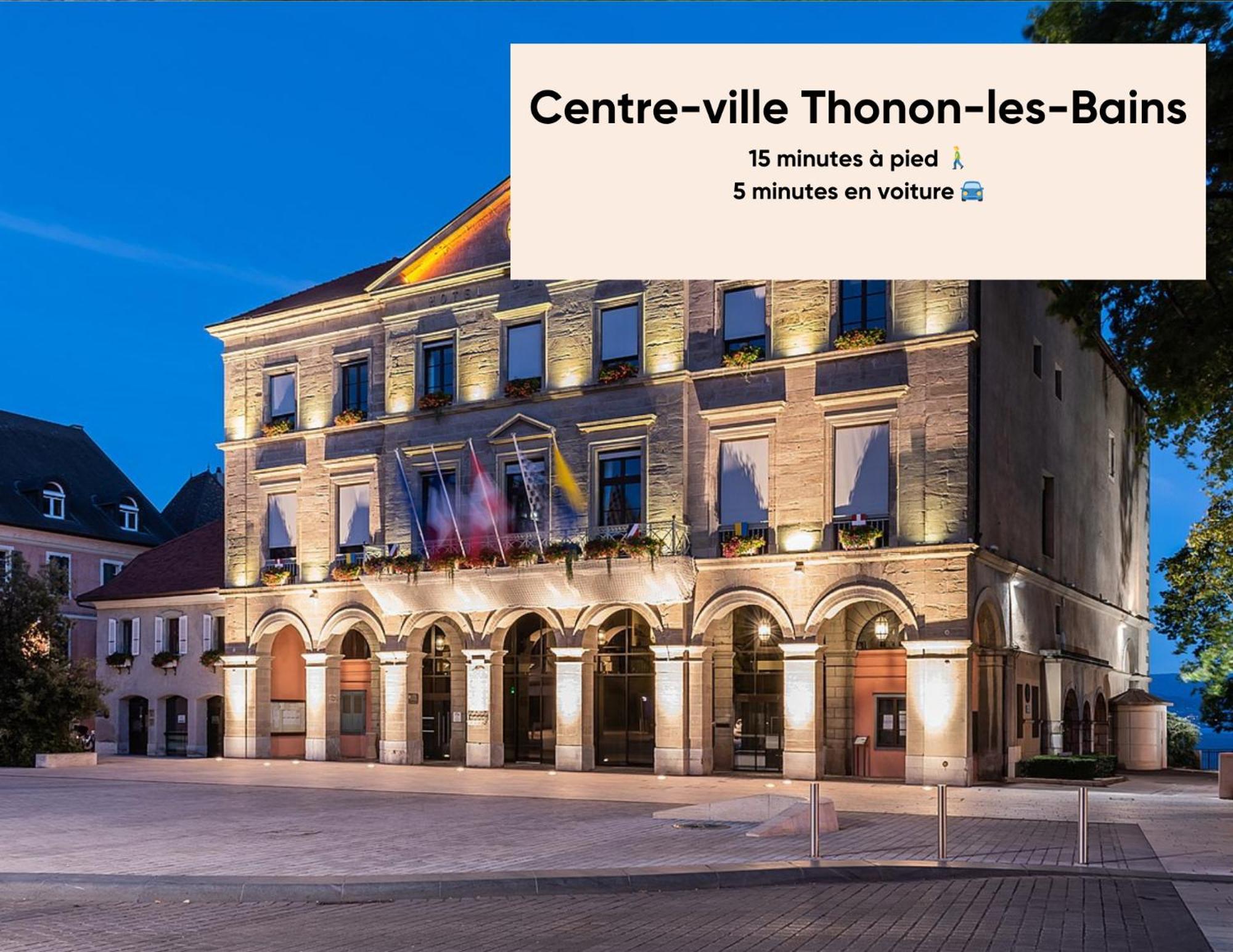 Cosy Et Moderne - Lac Leman Thonon-les-Bains Exteriér fotografie