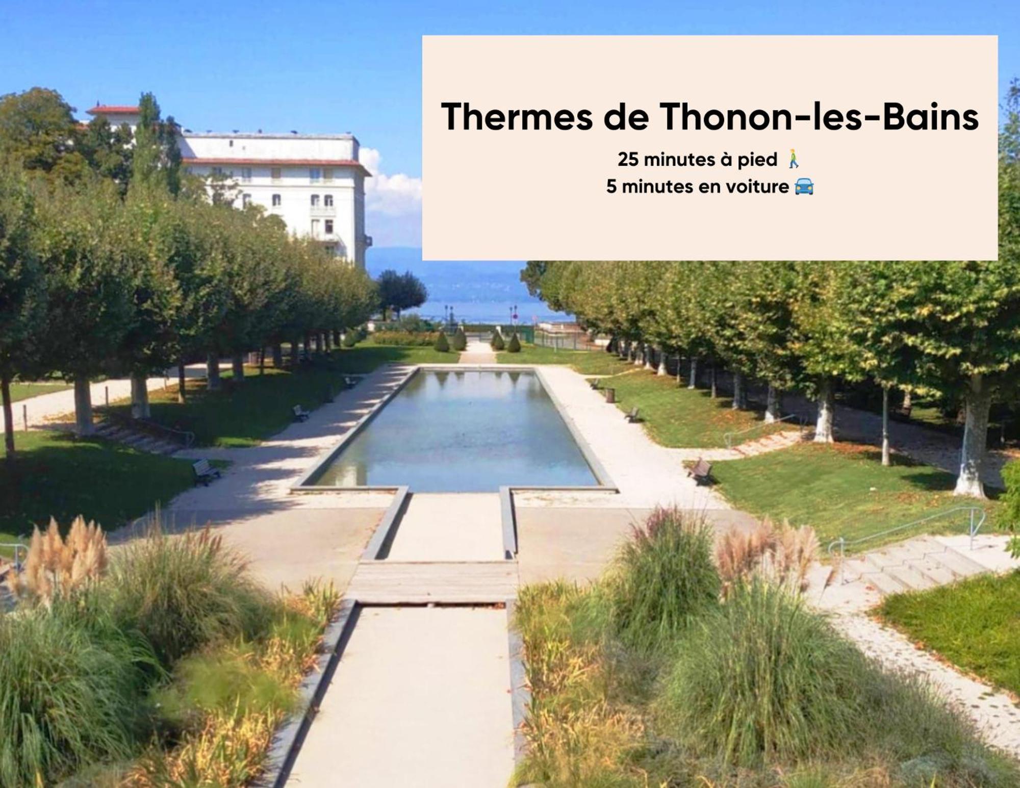 Cosy Et Moderne - Lac Leman Thonon-les-Bains Exteriér fotografie