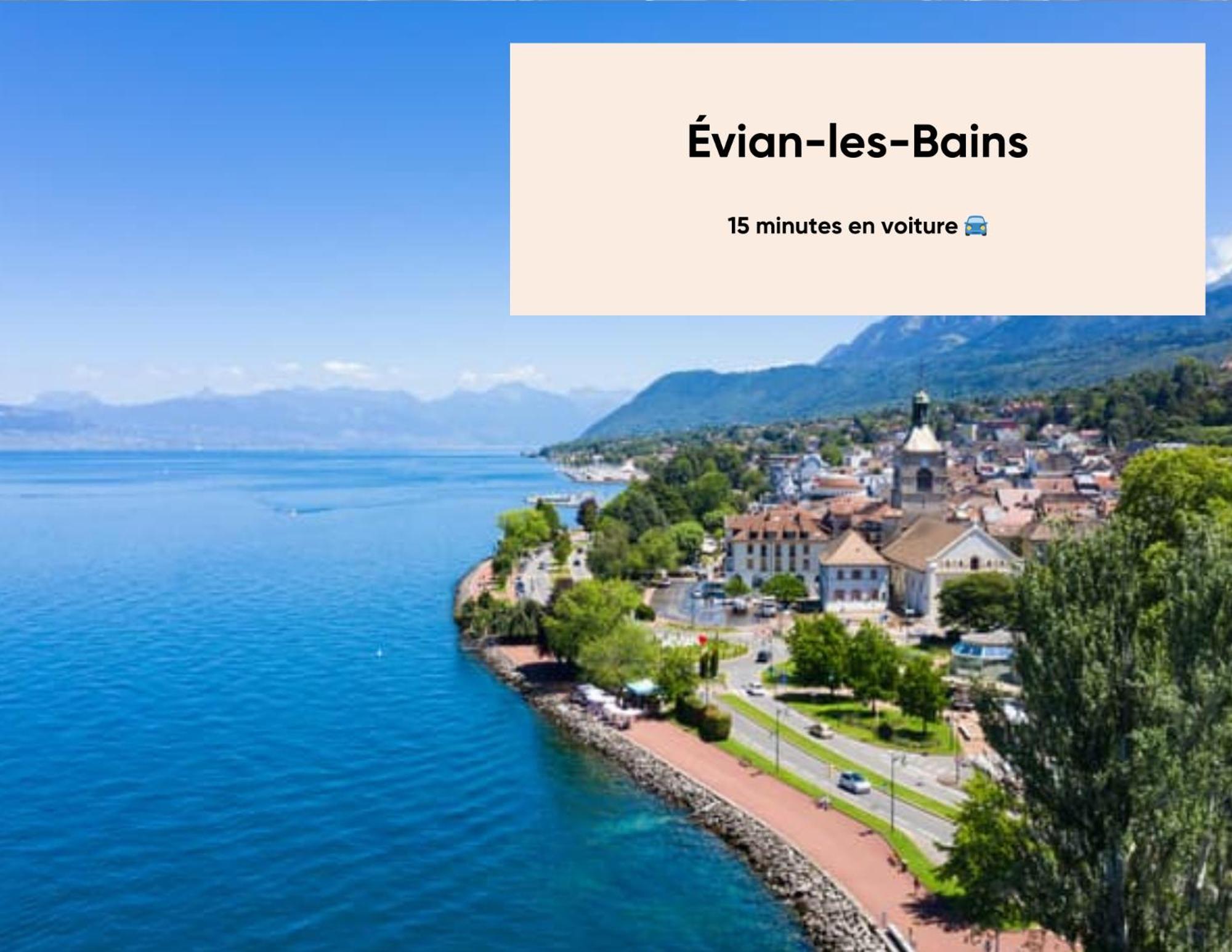 Cosy Et Moderne - Lac Leman Thonon-les-Bains Exteriér fotografie
